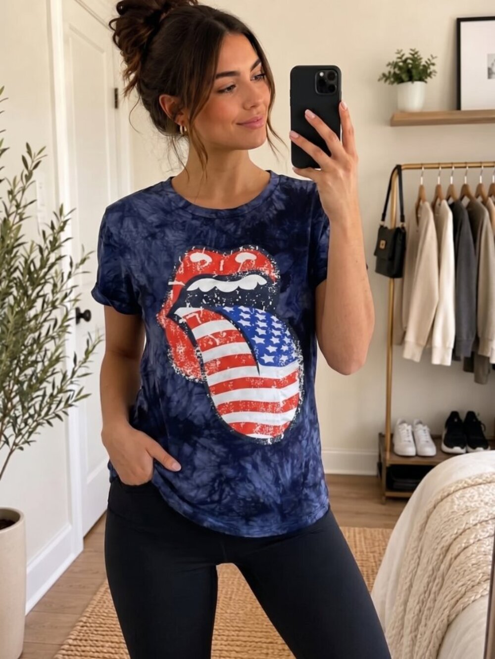 ROLLING STONES WOMENS BAND TEE